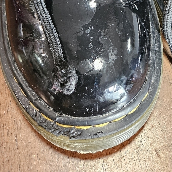 Doctor Marten patent leather 1460 kids boots size 13 - Picture 5 of 9